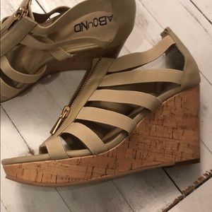 Tan Wedges